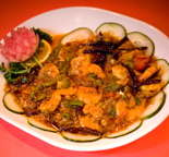 Asian Express Szechuan Style Chinese Food, Commercial Dr, Vancouver BC - Szechuan or Black Bean Sauce Prawns